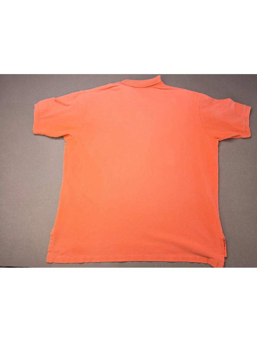 Polo Ralph Lauren Mens XXL Coral Orange Short Sleeve Polo Shirt Cotton Pony